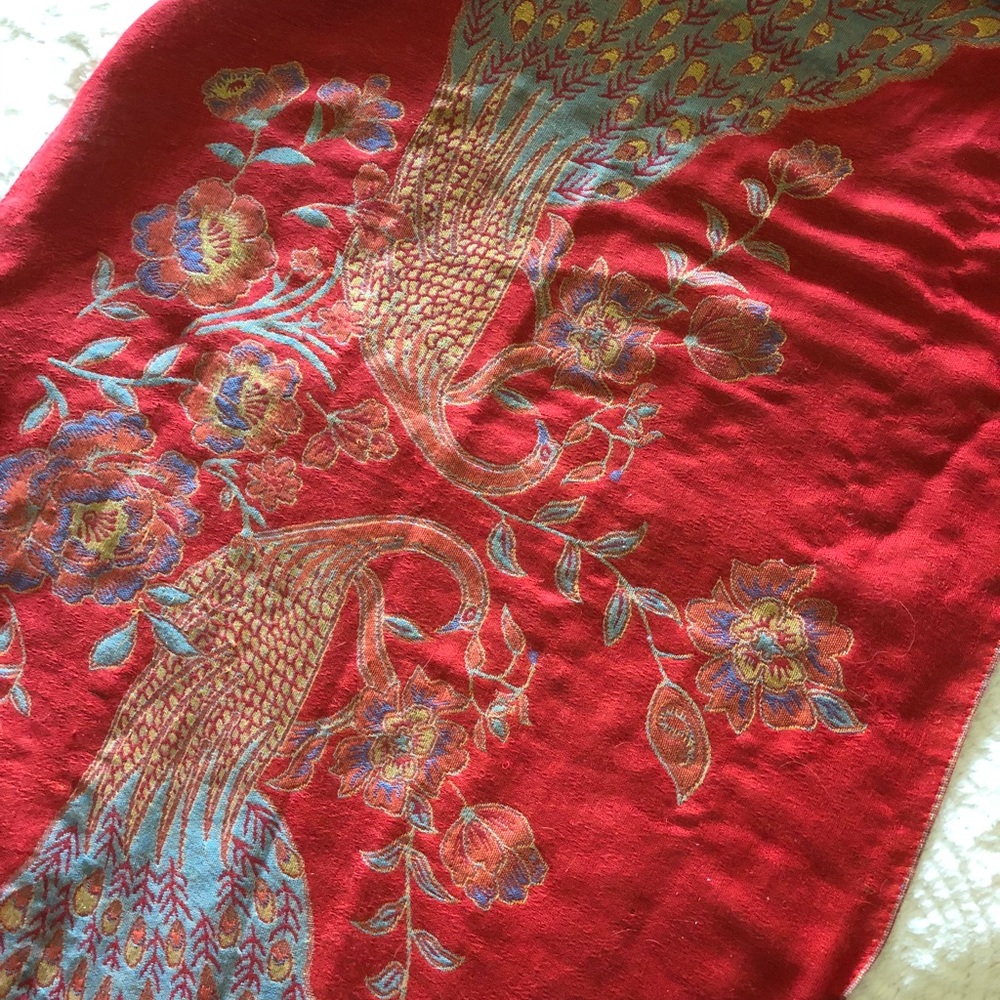 Peacock Scarf